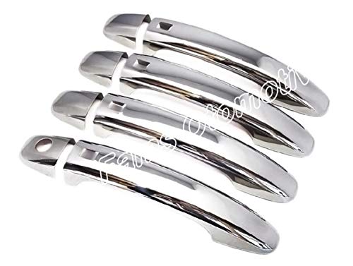 hacol for AudiQ5 Chrome Door Handle 4 doors P. STEEL 2008-2016 1
