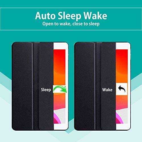 Terabyte Smart Trifold Hard Back Flip Stand Case Cover iPad 9.7 inch 2018/2017 5th 6th Generation 3