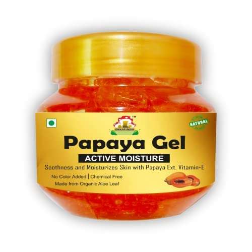 OMKAR INDIA Papaya Massage Gel Reduce Blemishes, Pigmentation, Dullness With Papaya 100g (2) 3