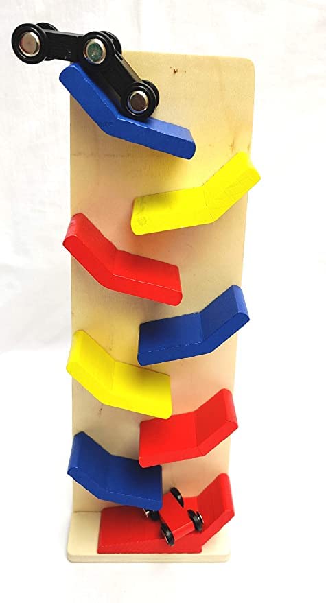 MODERN COLLECTION Wooden Slippery Cars - Sliding Cars (Multicolour) 4