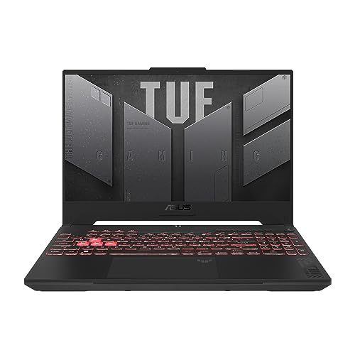 ASUS TUF Gaming A15, 15.6" FHD 16:9, 144Hz 250nits, AMD Ryzen 7 7435HS Mobile Processor, Gaming Laptop (16GB RAM/512GB SSD/RTX 4060/Win 11/Office Home/90WHr Battery/Mecha Gray/2.2 Kg),FA507NVR-LP104WS 1