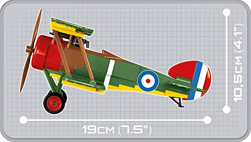 COBI Historical Collection Sopwith F.1 Camel Plane 4