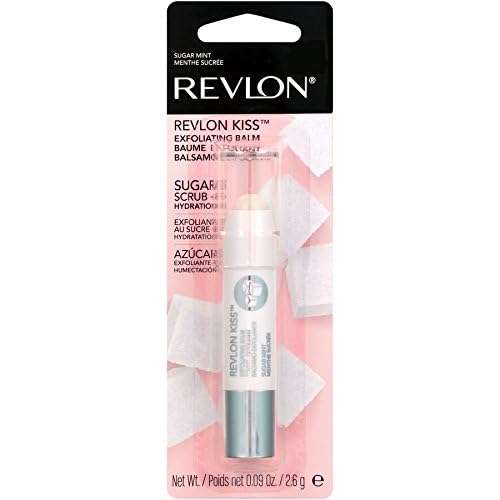Revlon Lip Scrub Balm, Kiss Sugar Scrub Exfoliator, Lip Makeup with 24 Hour Long Lasting Hydration, Sugar Mint, 0.09 oz (Pack of 2) 4