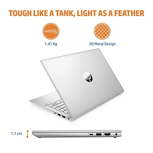 Hp Pavilion 14, Amd Ryzen 5-16Gb Ram/512Gb 14 Inches Laptop Fhd Ips Micro-Edge Anti-Glare Display/Radeon Graphics/Backlit Kb/Alexa/B&O Audio/Fast Charge/Fpr/Windows 11 Home Ready/Ms Office,14-Ec0037Au 6