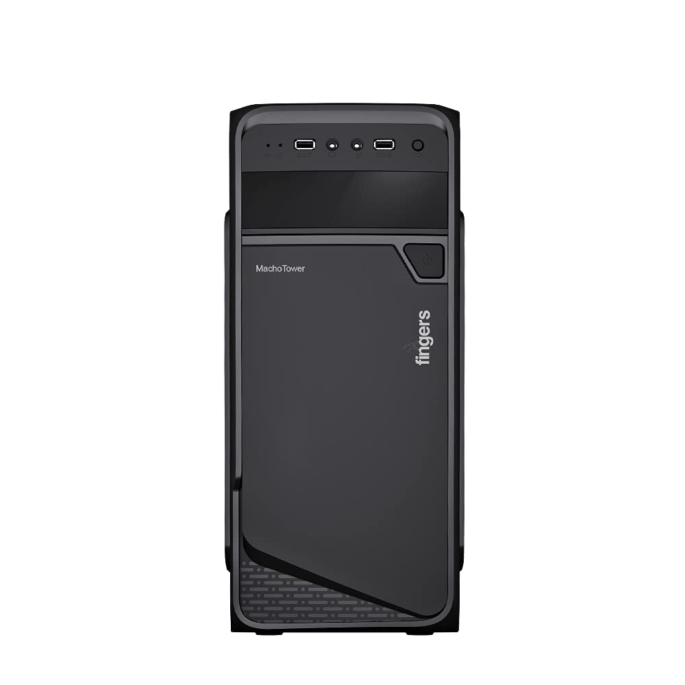 Fingers MachoTower Computer PC Case (Fashionable Full ATX PC Cabinet with SMPS | BIS Certified) 2