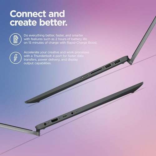 Lenovo IdeaPad Flex 5 14" 2-in-1 Touch Laptop – Intel Core i5-1235U – 16:10 FHD Display – 8GB RAM – 512GB PCIe SSD – Fingerprint – Thunderbolt 4 – FHD Webcam – Windows 11 – w/Stylus 5
