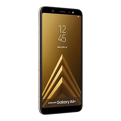Samsung Galaxy A6+ (A605G) GSM Unlocked 6" sAMOLED Infinity Display with Live Focus Dual Camera Smartphone - Gold 4
