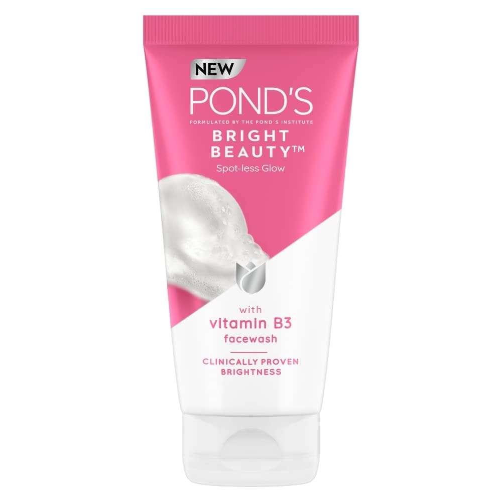 POND'S Serum boost sunscreen prevent and fade dark patches & Ponds Bright Beauty Spotless Glow Facewash with Vitamin B3 150g Combo 6