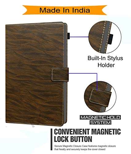 TGK Pattern Leather Stand Flip Case Cover for Lenovo Tab M10 HD X505X TB-X505F TB-X505L TB-X505X TB-X605L TB-X605F 4