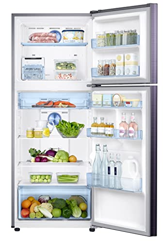 Samsung 394L 2 Star Frost-Free Double Door Digital Inverter Refrigerator (RT39B5538UT/HL, Pebble Blue, 2022 Model) 5