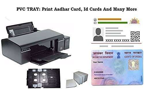 KATARIA PVC ID Card Tray for Eppson L-800,L-805,L810,R-260,R-280,R290,T-50,T-60,P-50 PVC Card Printer Pack 2 5