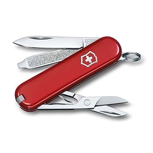 Victorinox Swiss Army Classic SD Pocket Knife, Red 1