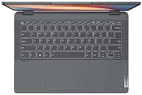 Lenovo IdeaPad Flex 5 Ryzen 5 5500U 14" (35.5cm) WUXGA+ IPS 2-in-1 Laptop (16GB/512GB SSD/Win 11/Office 2021/Backlit KB/Fingerprint/HD Camera/Alexa/3 month Game Pass/Storm Grey/1.55Kg), 82R9005JIN 5