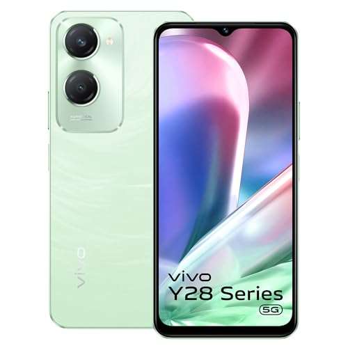 vivo Y28e 5G (Breeze Green, 4GB RAM, 64GB Storage) with No Cost EMI/Additional Exchange Offers | Without Charger 3