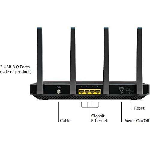 NETGEAR C7800 Modem (Old Model) 4