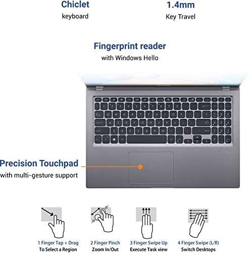 ASUS Core i5 10th Gen - (8 GB/512 GB SSD/Windows 10 Home) X515JF-BQ521T Thin and Light Laptop (15.6 inch, Slate Grey, 1.80 Kg, with MS Office) 4