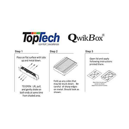 TopTech TechPure TT-FM-2020 QB OEM Replacement Filter - QwikBox(R)-(Assembly Required, See Description & Images) 2