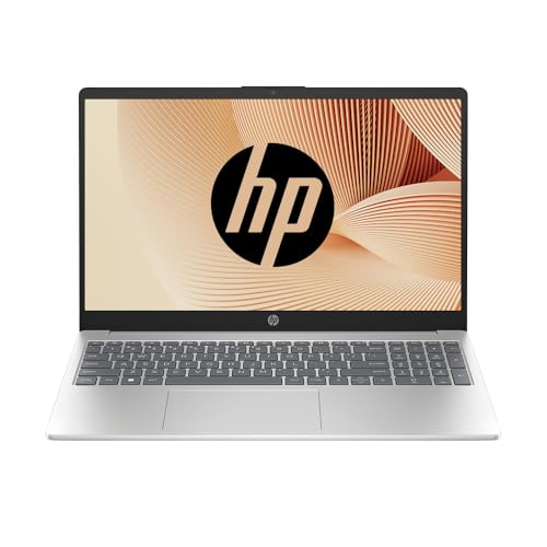 HP Laptop 15,12th Gen Intel Core i5-1235U,15.6 inch(39.6 cm),FHD,Anti-Glare, 16GB DDR4,512 GB SSD,Windows 11,MSO,Dual Speakers,1.59 kg,Natural Silver,15-fd0111TU 1