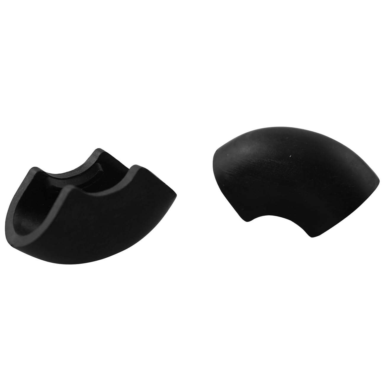 LQ Industrial 10PCS Bent Pad Open Foot Round Tube Non Slip Rubber Foot Pad U Shaped Furniture Protection Chair Leg Cap Suitable for Hardwood Floor Scratch Protection Leg Sleeve Black. 4