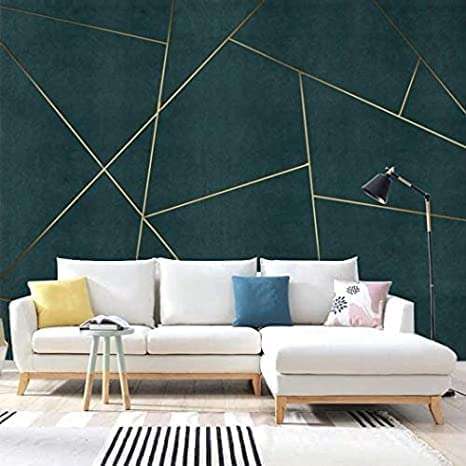 NAVA PAVA Waterproof Self Adhesive and Decoration Tile Sticker Gap Sealing Tape for Strip Floor Walls 50 Meters Golden Tape,Stickers Flooring,Home Wallpaper Mirror Like Finish(PACK OF 1)0.5 CM x 50 M 5
