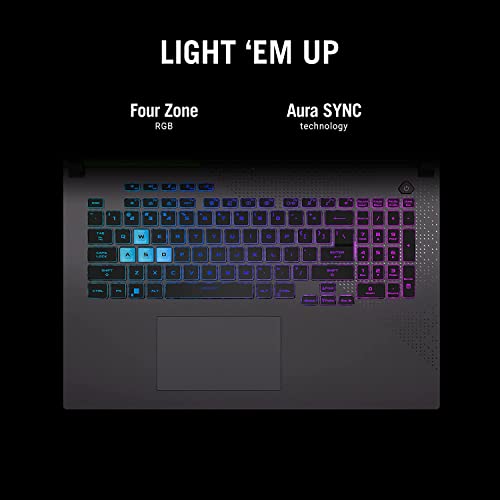 ASUS ROG Strix G15 (2022), 15.6"(39.62 cms) FHD 300Hz/3ms, AMD Ryzen 7 6800H, RTX 3060 6GB Graphics, Gaming Laptop (16GB/1TB SSD/90WHrs Battery/Windows 11/Office 2021/Green/2.3 kg), G513RM-HF274WS 2