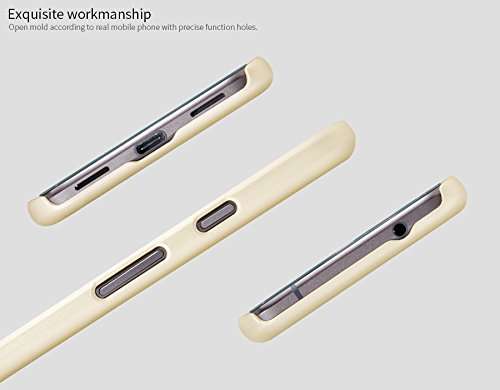 nillkin frosted shield hard back cover case for google pixel (5 inch)- black 5