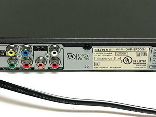 Sony DVP-SR500H 1080p Upscaling DVD Player 3