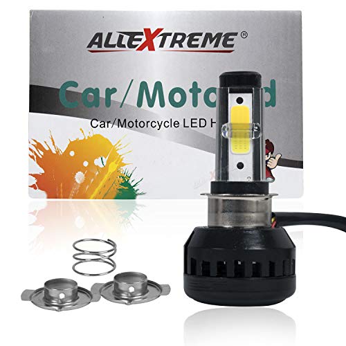Allextreme EX2HB1P Universal Headlight Bulb Conversion kit with Cool White Light for Car and Motorcycle Halogen (20W, White Light, 1 PC) 4