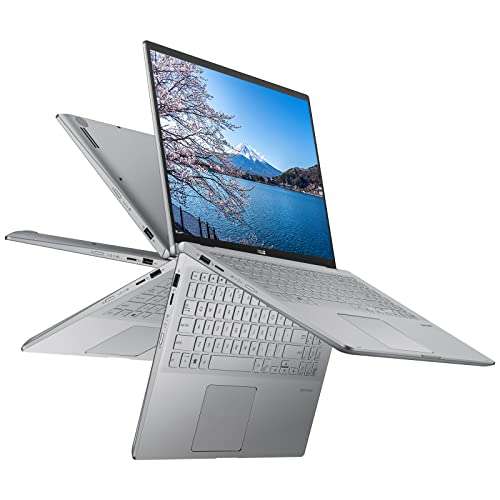 Asus Zenbook Flip 15 15.6" 2-in-1 FHD Touchscreen Convertible Laptop Computer, AMD Ryzen 7 5700U (Beat i7-1180G7), 8GB RAM, 256GB PCIe SSD, NVIDIA GeForce MX450, Backlit KB, Windows 11 Home, w/Battery 2