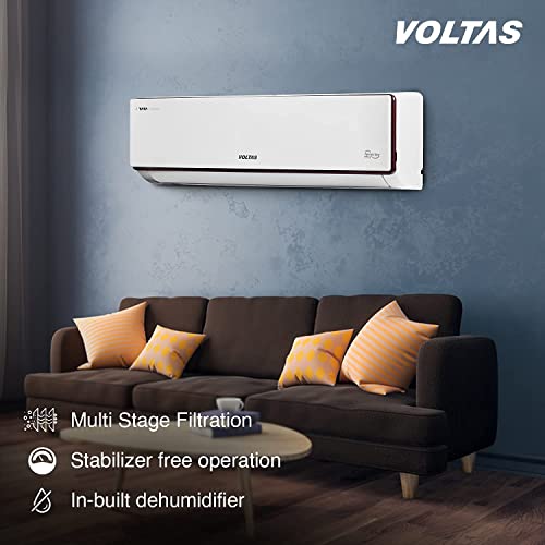 Voltas Split Air Conditioner SAC 184V DAZJ, White 5
