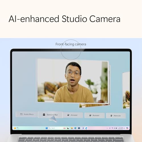 Microsoft New Surface Laptop (7th Edition) - Windows 11 Home Copilot + PC - 15” LCD PixelSense Touchscreen - Qualcomm Snapdragon X Elite (12 Core) - 16GB RAM - 256GB SSD - Platinum - ZHG-00023 5