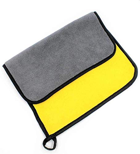 Moe Clean 700 GSM Automotive Drying Towel Microfiber Cleaning Cloth for Cleaning - 30 X 40 cm Random Color (Multicolour) 5