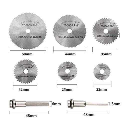 DIY Crafts Design # No 1, Pack Of 36 Pcs, Diamond Cutting Wheel and HSS Circular Saw Blades and Resin Metal Cutting Wheels Tools DIY Work (Design # No 1, Pack Of 36 Pcs) 2