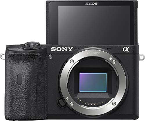 Sony Alpha Ilce-6600 24.2 Mp Mirrorless Digital SLR 16 GB Camera Body Only (Aps-C Sensor, Fastest Auto Focus, Real-Time Eye Af, Real-Time Tracking, 4K Vlogging 16 GB Camera, Tiltable LCD), Black 6