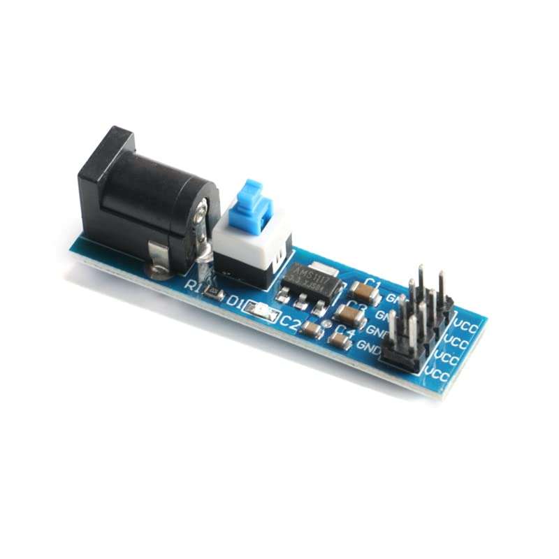 MusRock 6pcs AMS1117 3.3V Power Module - 4.5–9V Input, ±1.5% Accuracy, -40°C to +125°C 4