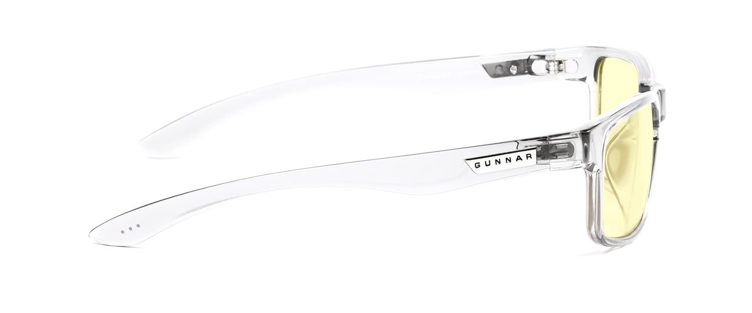 GUNNAR Gaming and Computer Eyewear/Enigma, Amber Tint - Patented Lens, Reduce Digital Eye Strain, Block 65% of Harmful Blue Light 3