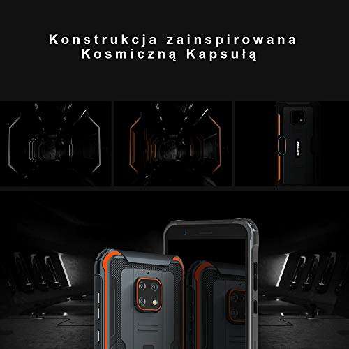 Blackview BV4900 Rugged Cell Phone Unlocked,5.7" Android 10.0 Smartphone IP68 Waterproof, 3GB+32GB ROM .5MP+8MP Cameras, 5580MAh Battery,Dual Sim NFC Face ID GPS-US Version (Green) 3