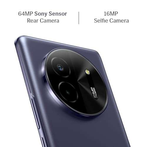 Lava Blaze X 5G - Starlight Purple (6GB RAM | 128GB Storage) - Segment First 5G Curved AMOLED Display* | 64MP Sony Sensor Camera | Upto 12GB Expandable RAM | Latest MediaTek 5G Processor 3