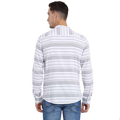 Red Tape Men Navy White Shirt_RFS0075-L 4