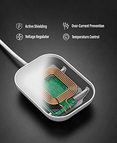 Galvanox AirPods Pro Charger - Wireless Charging Station for Apple AirPod Pro/AirPods Pro 2nd Generation (White) 2