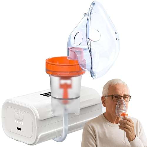 The Swirler Nebulizer -Nebulizer, Portable Nebulizer for Adults and Kids,Portable Nebulizer for Adults & Kids,Handheld Mesh Nebulizer for Breathing Problems 1