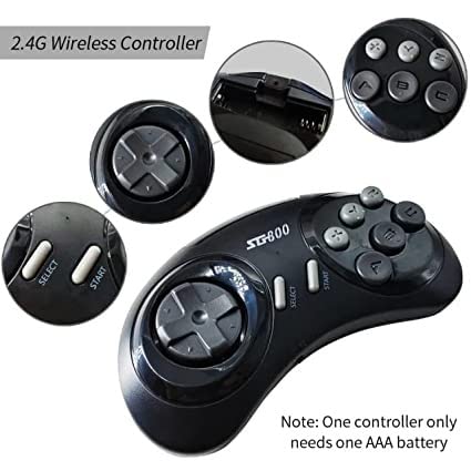 WBD 16bit TV Game Box with 100 Built-in Games HD Quality Gaming Console (Multicolor) 4