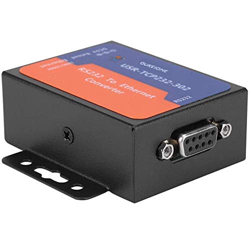 FRRMNHT Tiny RS232 to Ethernet Converter Module Serial TCP IP LAN Network Server Device Supports TCP UDP Client DHCP/DNS USR-TCP232-302 with US Adapter 3