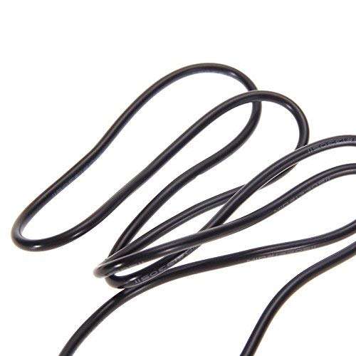 Porro fino PS3 Controller Charging Cable, PS3 Remote USB CABLE, 5.4 Feet USB to Mini USB Charger Cable Data Transfer Cable Compatible for Sony PlayStation PS3/PS3 Slim Controller, Black 3