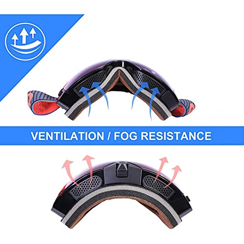 OhO 4K Smart Ski Goggles, WiFi Camera Snowboard Goggles with UV Protection, Anti Fog （Men/Women） 3