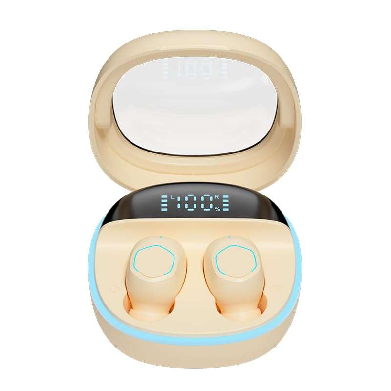 M41 True Wireless Bluetooth in-Ear Earbuds | Long Standby ENC Calls + 35H Playtime | IPX5 Waterproof | Bluetooth 5.3 Stable | Deep Bass for Gym & Running | 2025 Wireless Earbuds Under $20 1