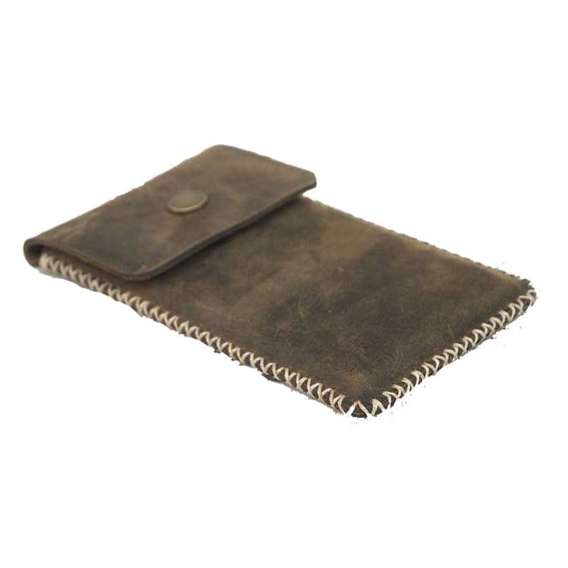 Personalized Custom Handmade Genuine Leather Mobile Phone Cases and Protective Bags 3