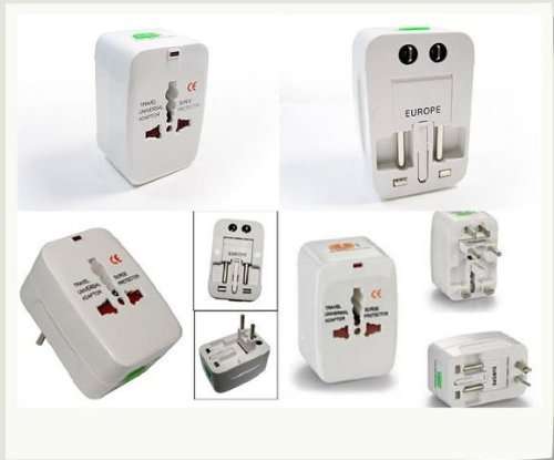 PagKis Europe/UK/US/China.Universal International Travel Adapter Plug 5