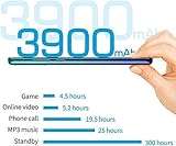 OUKITEL C17pro,Android Unlocked Phone Triple Camera Octa-Core 64GB ROM+4GB RAM 3900 mAh Unlocked Cell Phone 6.35 inch HD+ Display Android 9.0 Pie 4G Smartphone(Ice Blue) 4