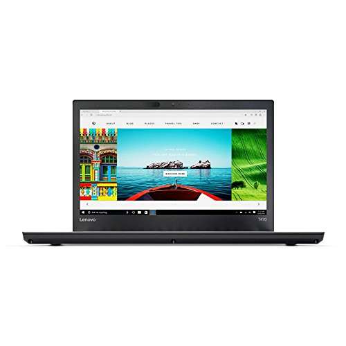 Lenovo 2019 ThinkPad T470 14" IPS Full HD FHD (1920x1080) Business Laptop (Intel Core i5-6300U, 8GB DDR4 RAM, 256GB PCIe NVMe M.2 SSD) Thunderbolt, Type-C, HDMI RJ-45, Windows 10 Professional 64 Bit 6